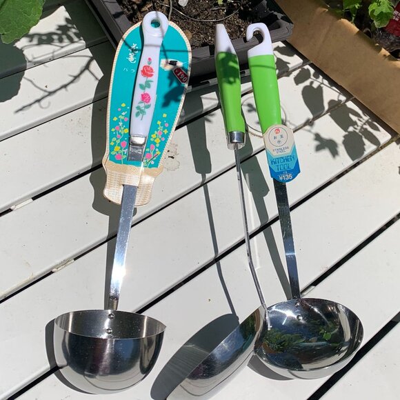 Vintage Other - Vtg Retro 3pc Ladles